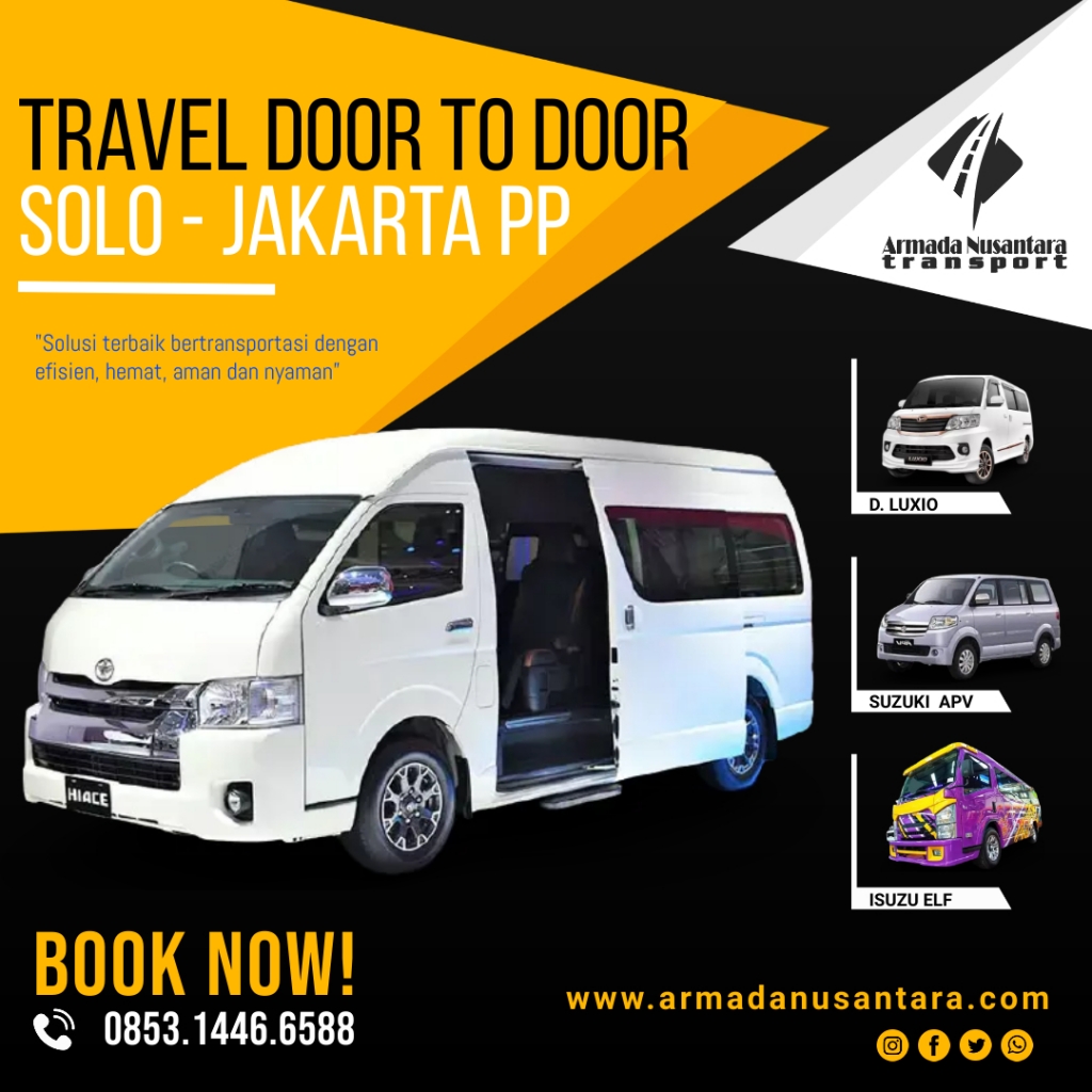 Armada Travel Solo Jakarta