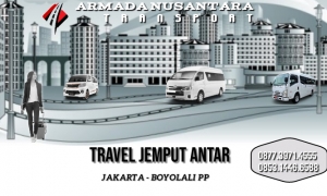 Pemesanan Tiket Travel Jakarta Boyolali PP