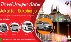 Pesan Tiket dan Sewa Carter Mobil Travel Jakarta Sukoharjo